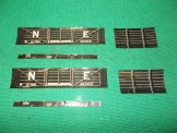 Leeds Model Company L.N.E.R. Open Wagon Litho Set.
