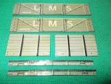 LEEDS MODEL COMPANY L.M.S. OPEN WAGON LITHO SET