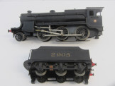 Bassett-Lowke Gauge 0 12v LMS Mogul Locomotive and Tender  2905