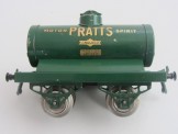 Early Hornby Gauge 0 Green "Pratts" Tank Wagon