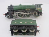 Scarce Bassett-Lowke Gauge 0 12v DC Electric LNER 4-6-0 Locomotive and Tender "Arsenal"