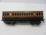 Scarce Carette Gauge 0 LSWR 1st/3rd Bogie Coach