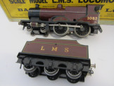 Bassett-Lowke Gauge 0 12vDC LMS 4-4-0 Compound Locomotive and Tender 1082 Boxed
