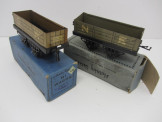 2 Hornby Gauge 0 "M" Wagons Boxed