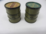 2 Marklin Oil Barrels