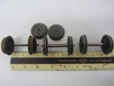 Gauge One Wheels and Axles