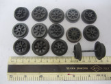 Gauge 0 Wagon Wheels