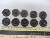 Exley Gauge 0 Steel Bogie Coach Wheels