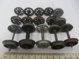 Gauge 0 Wheels with Axles