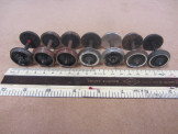Gauge 0 Wheels and Axles