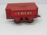 Hornby Gauge 0 Cement Wagon Boxed