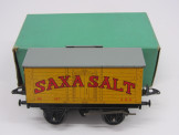 Postwar Hornby Gauge 0 "Saxa Salt" Wagon Boxed