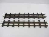 2 Bassett-Lowke Gauge 0 18" All Brass Rail Straights