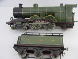 Bing Gauge One 12v DC Electric GNR 4-4-2 Atlantic Locomotive and Tender 1442