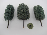 3 Hornby Gauge 0 Trees