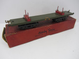 Early Hornby Gauge 0 NE Lumber Wagon No2 Boxed