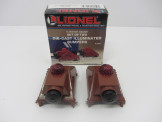Lionel Gauge 0 Set of 2 Diecast illuminated Bumpers (Buffers) Boxed
