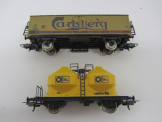 2 x 00 Gauge Wagons