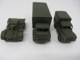 3 Dinky Toys Army Vehicles