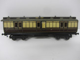 Carette Gauge 0 GWR Clerestory Roof Full Brake Bogie Coach