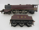Very Rare Bassett-Lowke Gauge 0 12v DC LMS 4-6-2 Turbomotive Locomotive and Tender