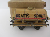 Bassett-Lowke Gauge 0 "Pratt's Spirit" Tank Wagon with Box