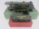 Hornby Gauge 0 20v SR "Lord Nelson" Locomotive and Tender Boxed