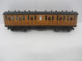 Leeds Gauge 0 Wood and Litho LNER 1st/3rd Bogie Coach