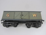 Early Hornby Gauge 0 GW No2 Luggage Van