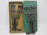 Pair of Hornby Gauge 0 Electric Parallel Points Boxed
