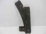 French Hornby Gauge 0 2ft Radius LH Solid Base Point