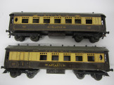 Pair of Hornby Gauge 0 No2 Special Pullman Coaches "Iolanthe" and "Arcadia"