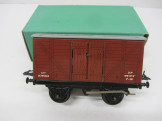 Postwar Hornby Gauge 0 No50 Goods Van Boxed