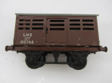 Postwar Hornby Gauge 0 LMS No1 Cattle Truck