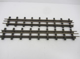 2 x Bassett-Lowke Gauge 0 All Brass Rail 18inch Electric Straights