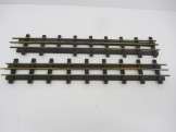 2 x Bassett-Lowke Gauge 0 All Brass Rail 18inch Electric Straights