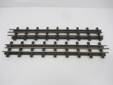2 x Bassett-Lowke Gauge 0 All Brass Rail 18inch Electric Straights