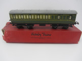 Scarce Postwar Hornby Gauge 0 SR No2 Brake Third Passenger Coach Boxed