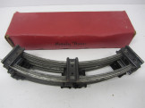 6 Postwar Hornby Gauge 0 A1 Curved Rails Boxed
