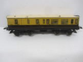 Hornby Gauge 0 GW No2 Corridor Coach Brake Third