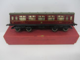 Hornby Gauge 0 LMS No2 Corridor Coach First Third Boxed