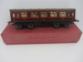 Hornby Gauge 0 LMS No2 Corridor Coach First Third Boxed