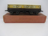 Hornby Gauge 0 GW No2 Corridor Coach First Third Boxed