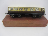 Hornby Gauge 0 GW No2 Corridor Coach First Third Boxed