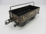 Postwar Hornby Gauge 0 LMS "B" Type Open Wagon with Sheet Rail