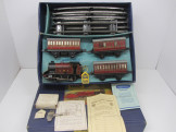 Postwar Hornby Gauge 0 LMS 101 Tank Passenger Boxed Set