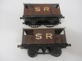 2 Hornby Gauge 0 SR Brake Vans