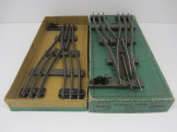 Pair of Hornby Gauge 0 Electric Parallel Points Boxed