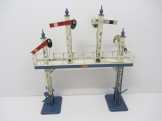 Early Hornby Gauge 0 No2 Signal Gantry