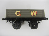 Early Hornby Gauge 0 GW Open Wagon